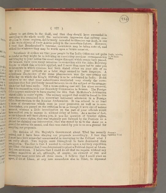 1903 THE LORD CURZON OF KEDLESTON CORRESPONDENCE WITH SECRETARY OF   Default 